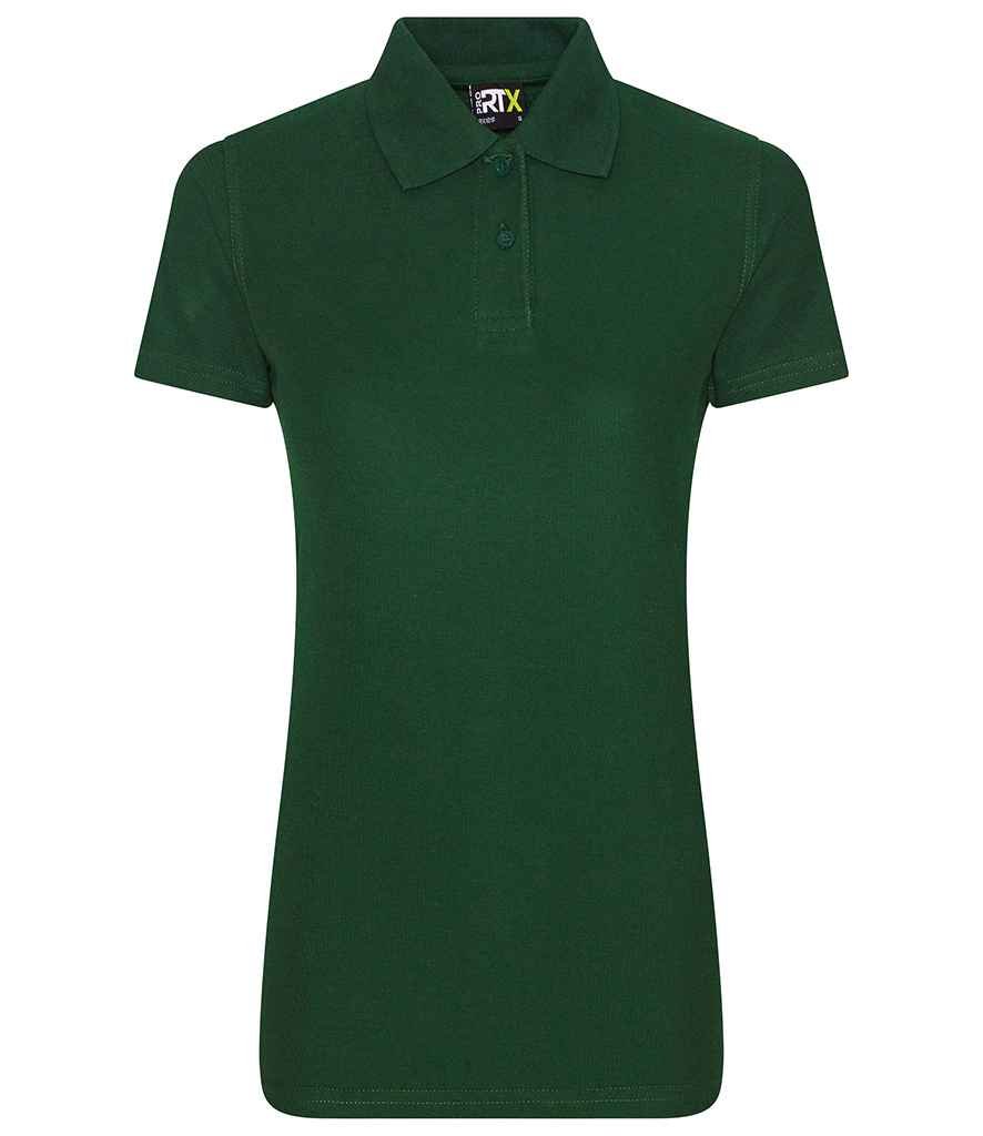 Pro RTX Ladies Pro Piqué Polo Shirt | Bottle Green - Eg Clothing UK