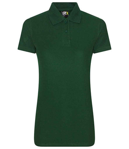 Pro RTX Ladies Pro Piqué Polo Shirt | Bottle Green - Eg Clothing UK