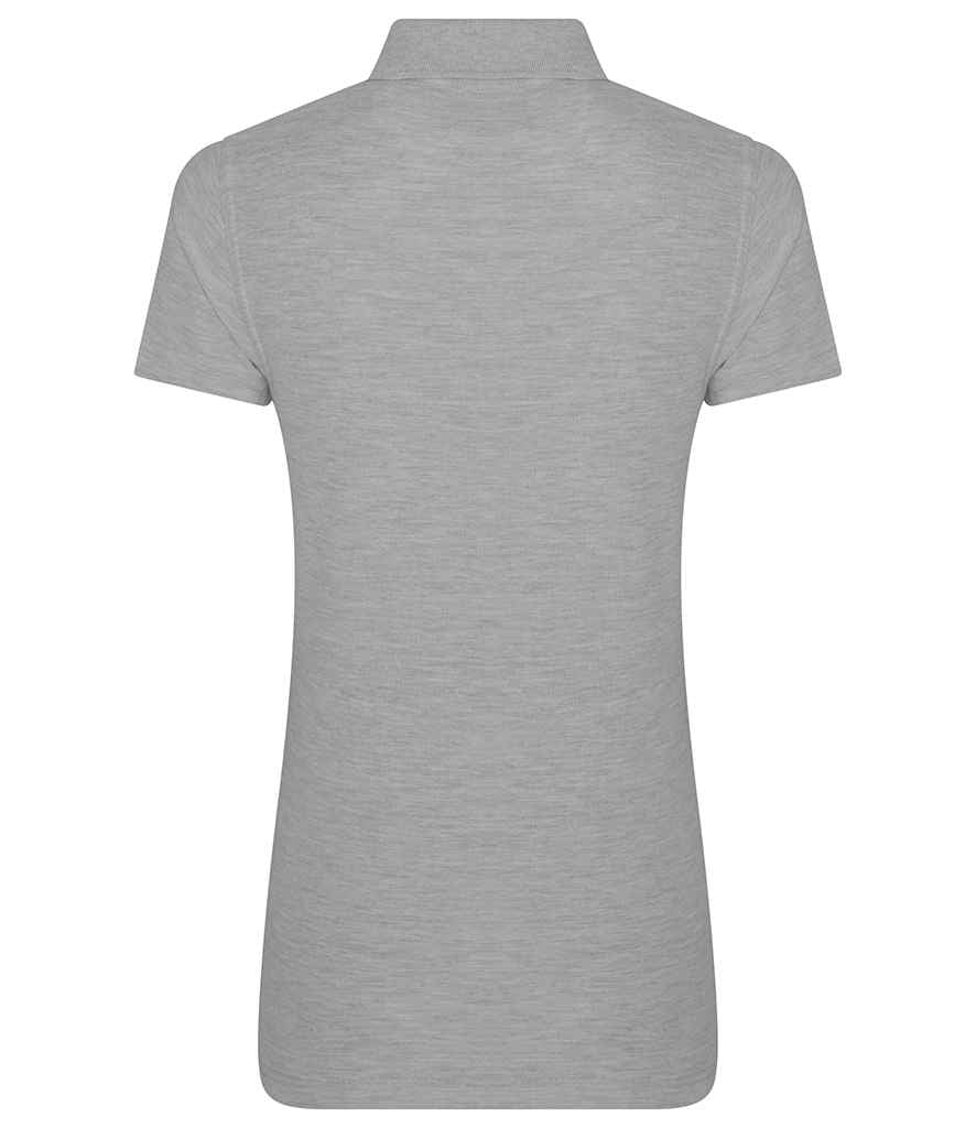 Pro RTX Ladies Pro Piqué Polo Shirt | Heather Grey - Eg Clothing UK