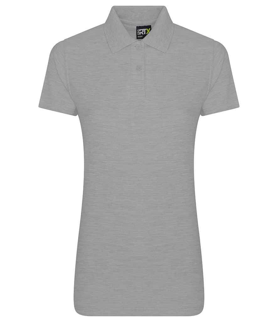 Pro RTX Ladies Pro Piqué Polo Shirt | Heather Grey - Eg Clothing UK