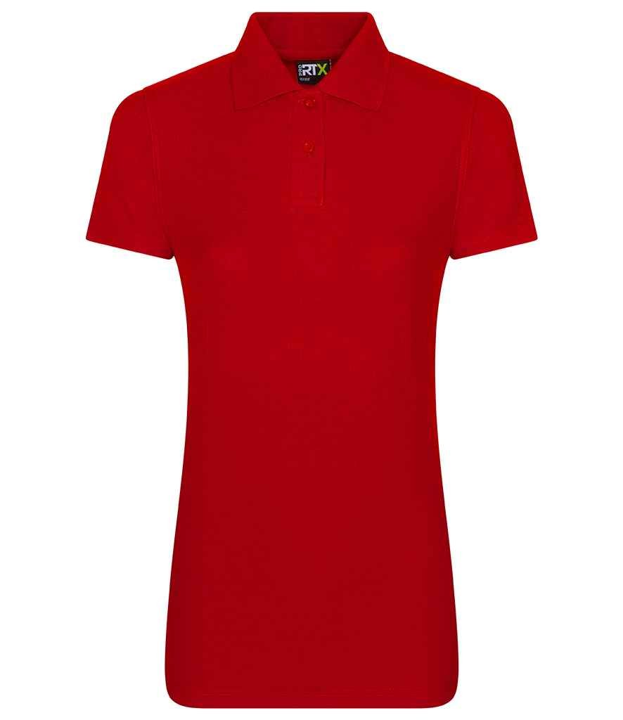 Pro RTX Ladies Pro Piqué Polo Shirt | Red - Eg Clothing UK