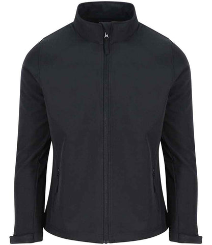 Pro RTX Ladies Pro Two Layer Soft Shell Jacket | Black - Eg Clothing UK