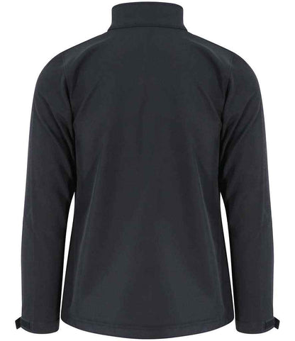 Pro RTX Ladies Pro Two Layer Soft Shell Jacket | Black - Eg Clothing UK
