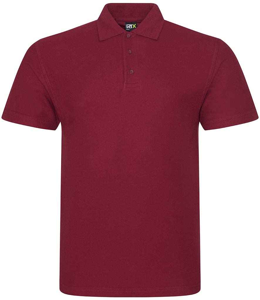 Pro RTX Pro Piqué Polo Shirt | Burgundy - Eg Clothing UK