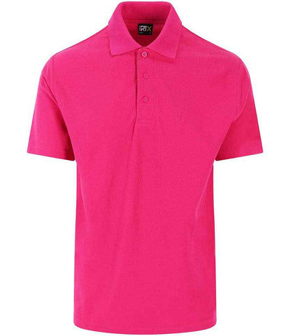 Pro RTX Pro Piqué Polo Shirt | Fuchsia - Eg Clothing UK