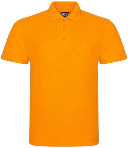 Pro RTX Pro Piqué Polo Shirt | Orange - Eg Clothing UK