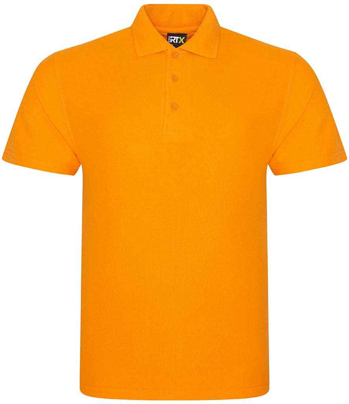 Pro RTX Pro Piqué Polo Shirt | Orange - Eg Clothing UK