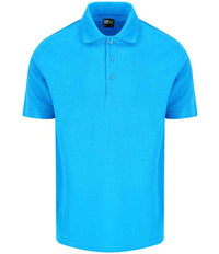 Pro RTX Pro Piqué Polo Shirt | Turquoise Blue - Eg Clothing UK