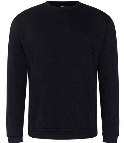 Pro RTX Pro Sweatshirt unisex crewneck 55% polyester 45% cotton polycotton ribbed cuffs and hem machine washable 60°C