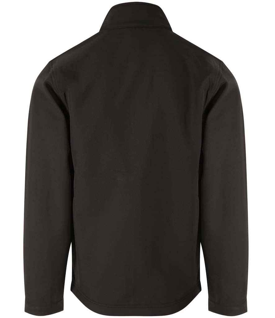 Pro RTX Pro Two Layer Soft Shell Jacket | Black - Eg Clothing UK