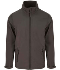 Pro RTX Pro Two Layer Soft Shell Jacket | Charcoal - Eg Clothing UK