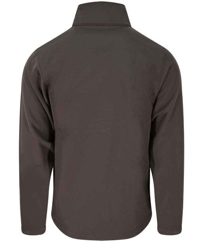 Pro RTX Pro Two Layer Soft Shell Jacket | Charcoal - Eg Clothing UK