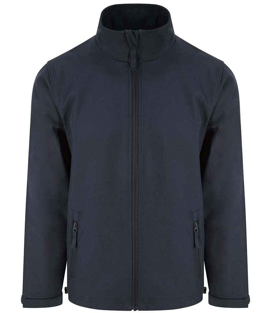 Pro RTX Pro Two Layer Soft Shell Jacket | Navy - Eg Clothing UK