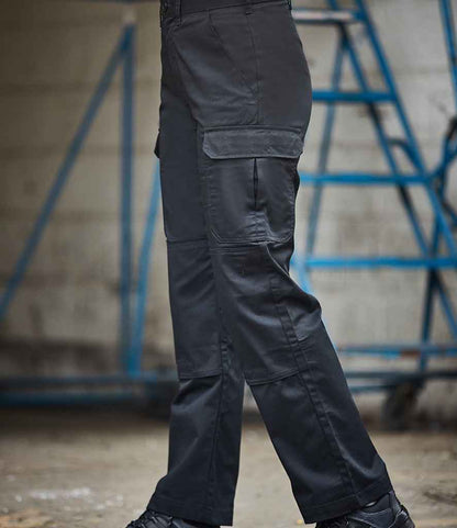 Pro RTX Pro Workwear Cargo Trousers | Black - Eg Clothing UK
