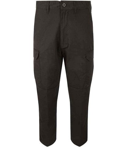 Pro RTX Pro Workwear Cargo Trousers | Black - Eg Clothing UK