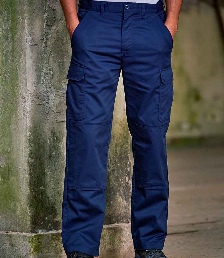 Pro RTX Pro Workwear Cargo Trousers | Navy - Eg Clothing UK