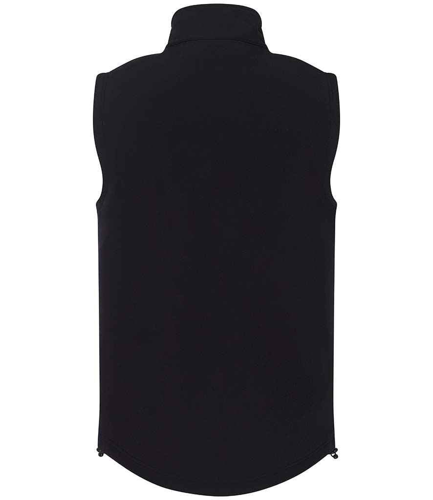 Pro RTX Two Layer Soft Shell Gilet | Black - Eg Clothing UK