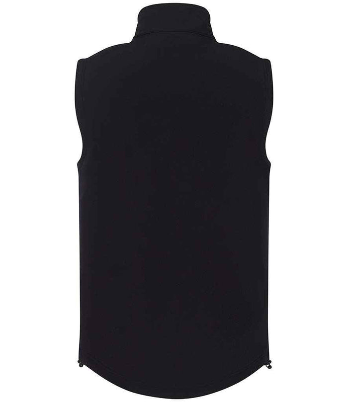 Pro RTX Two Layer Soft Shell Gilet | Black - Eg Clothing UK