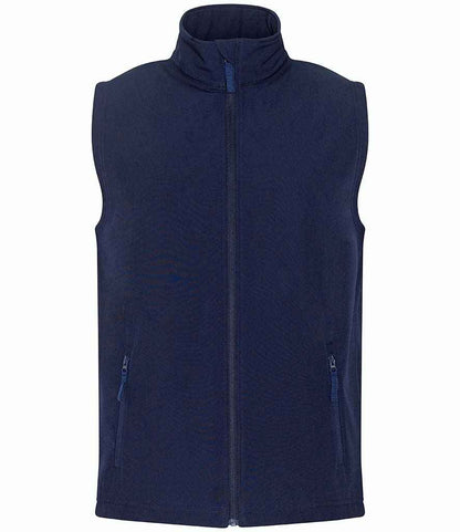Pro RTX Two Layer Soft Shell Gilet | Navy - Eg Clothing UK