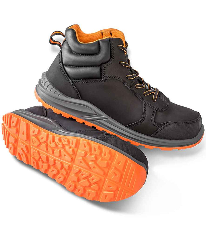 Result Work-Guard Stirling Safety Boots | Black/Grey - Eg Clothing UK