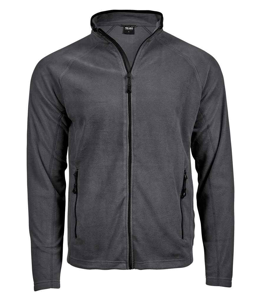 Tee Jays Active Fleece Jacket | Dark Grey - Eg Clothing UK