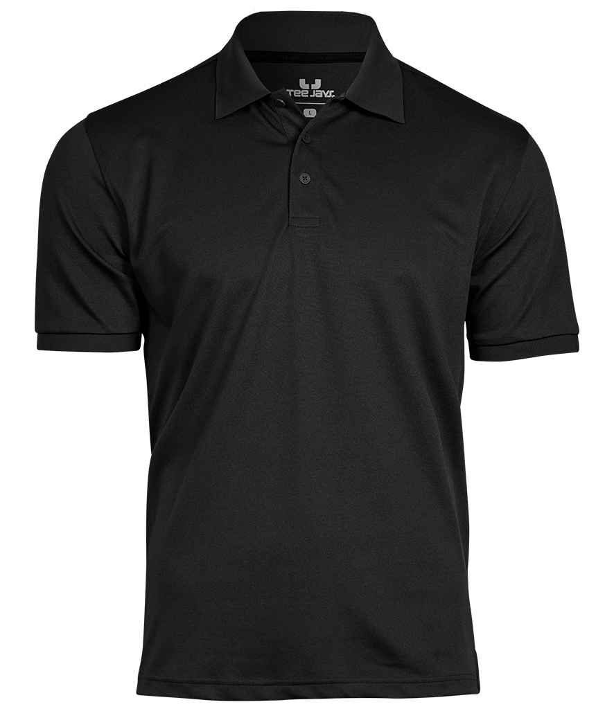 Tee Jays Club Polo Shirt | Black - Eg Clothing UK