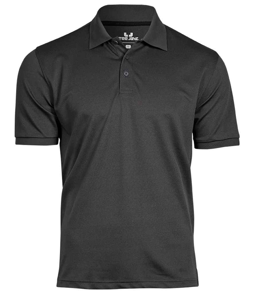 Tee Jays Club Polo Shirt | Dark Grey - Eg Clothing UK