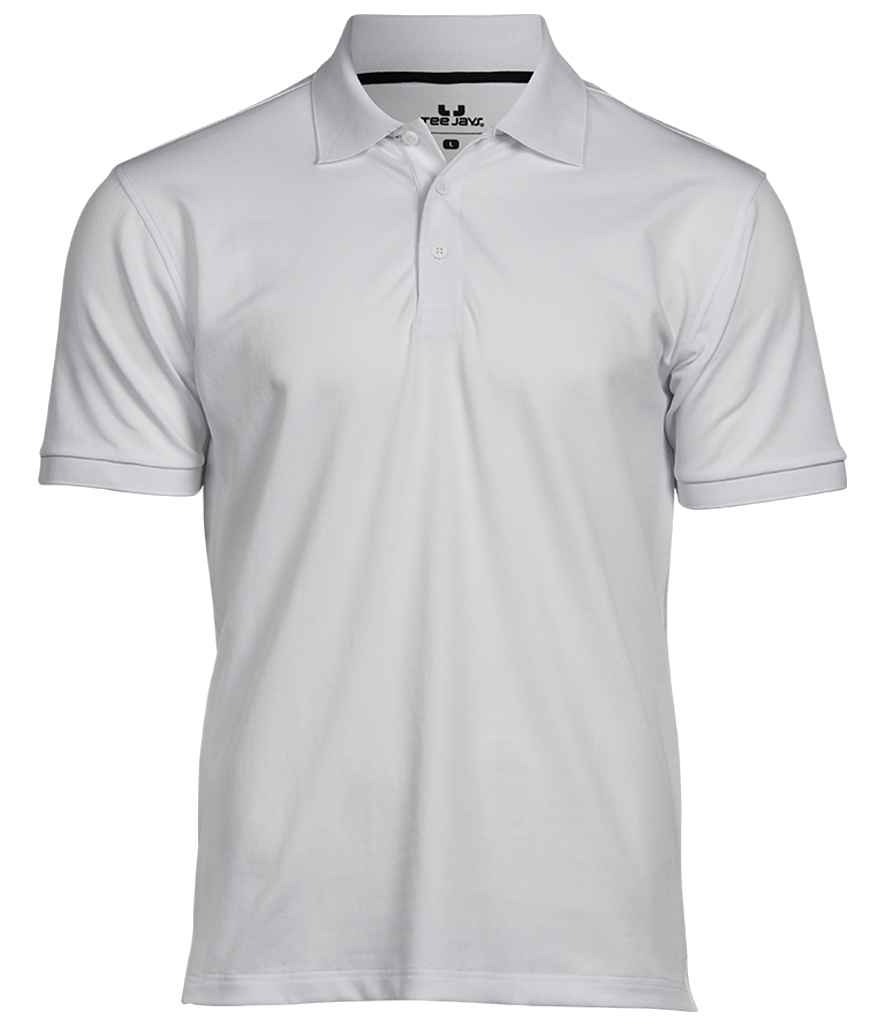 Tee Jays Club Polo Shirt | White - Eg Clothing UK