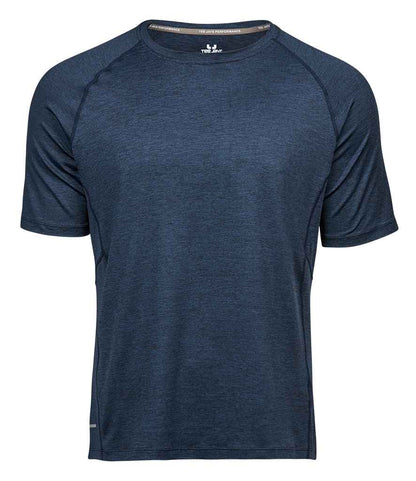 Tee Jays CoolDry™ T - Shirt | Navy Melange - Eg Clothing UK