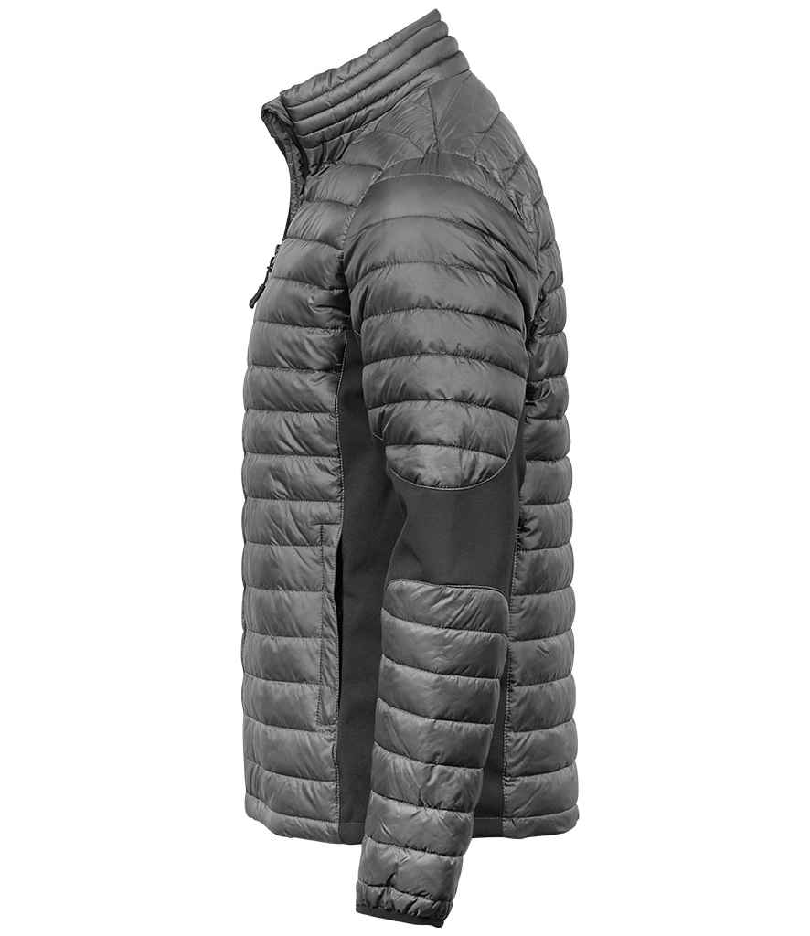 Tee Jays Crossover Padded Jacket | Space Grey/Black - Eg Clothing UK