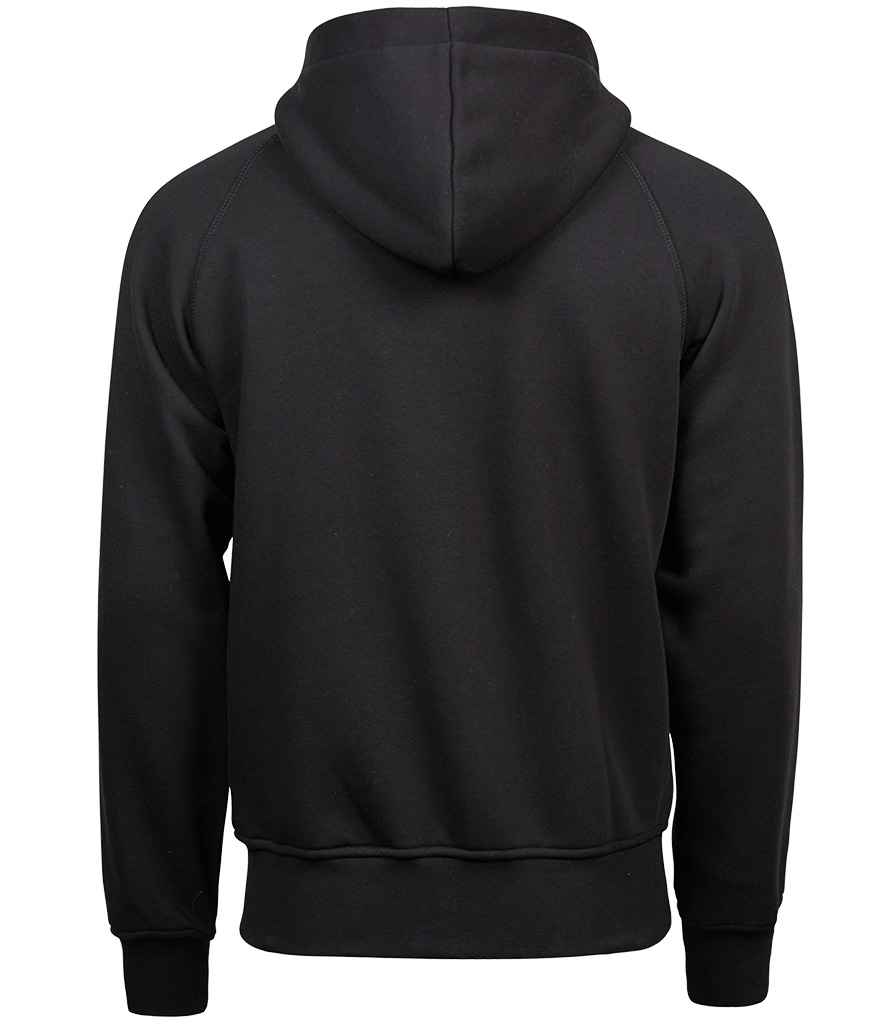 Tee Jays Fashion Zip Hooded Sweatshirt | Black - Eg Clothing UK