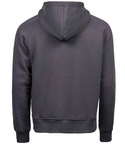 Tee Jays Fashion Zip Hooded Sweatshirt | Dark Grey - Eg Clothing UK