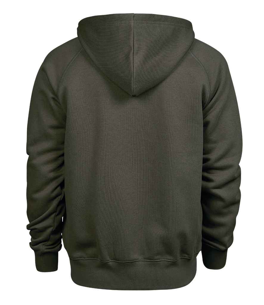 Tee Jays Fashion Zip Hooded Sweatshirt | Deep Green - Eg Clothing UK