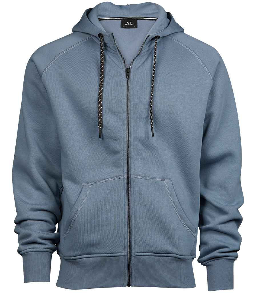Tee Jays Fashion Zip Hooded Sweatshirt | Flintstone - Eg Clothing UK