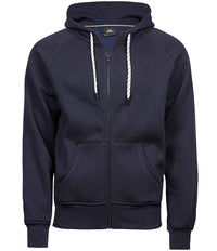 Tee Jays Fashion Zip Hooded Sweatshirt | Navy - Eg Clothing UK
