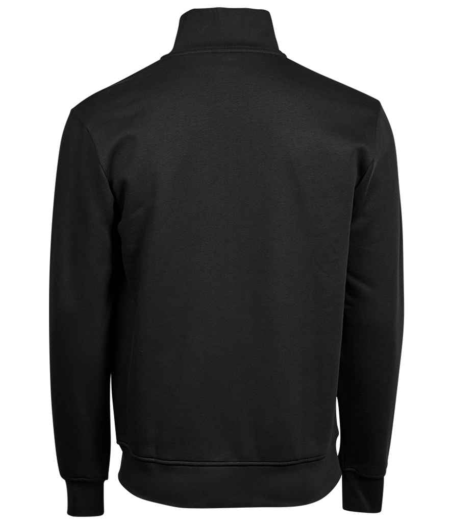 Tee Jays Full Zip Sweat Jacket | Black - Eg Clothing UK