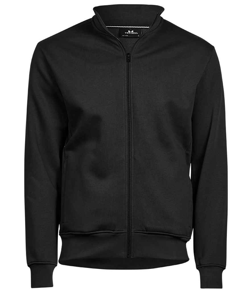 Tee Jays Full Zip Sweat Jacket | Black - Eg Clothing UK