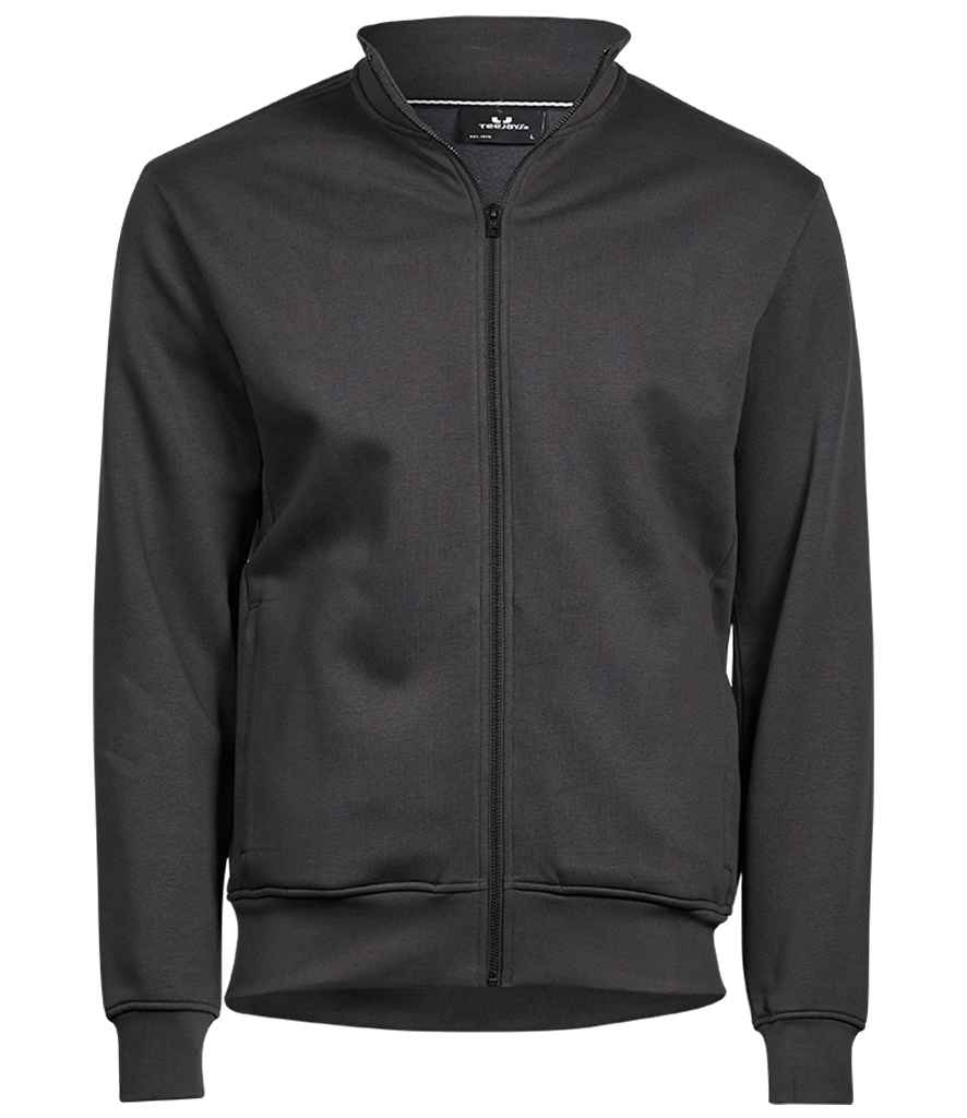 Tee Jays Full Zip Sweat Jacket | Dark Grey - Eg Clothing UK