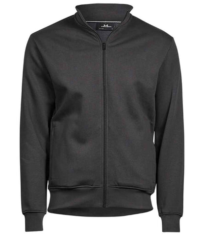 Tee Jays Full Zip Sweat Jacket | Dark Grey - Eg Clothing UK