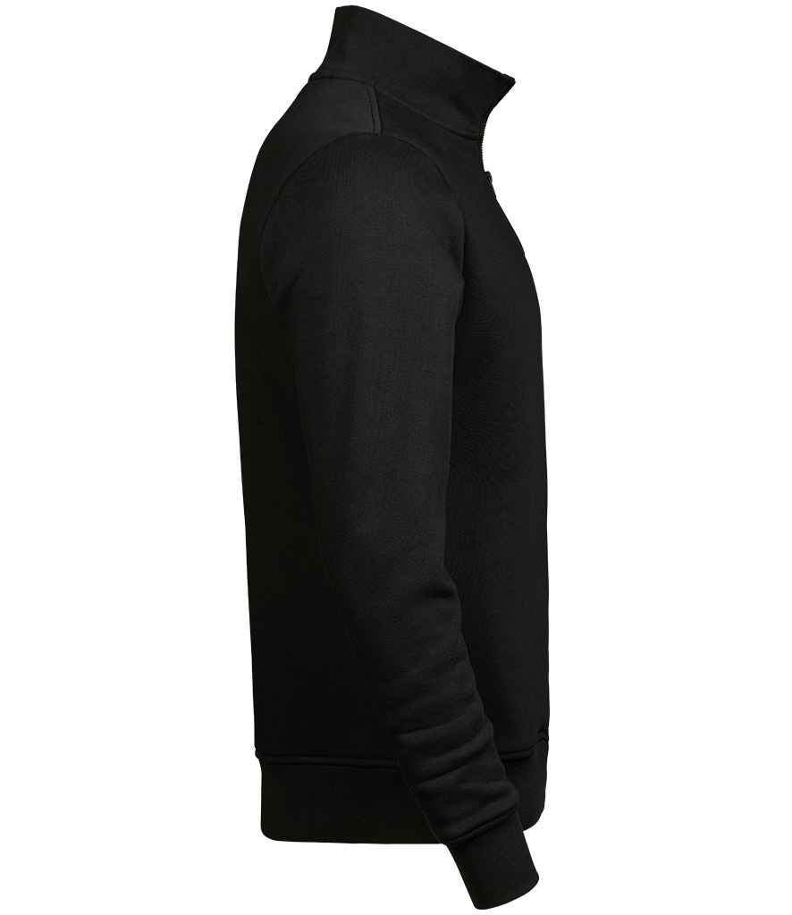 Tee Jays Half Zip Sweatshirt | Black - Eg Clothing UK