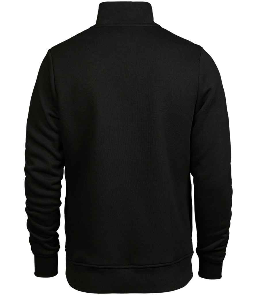 Tee Jays Half Zip Sweatshirt | Black - Eg Clothing UK