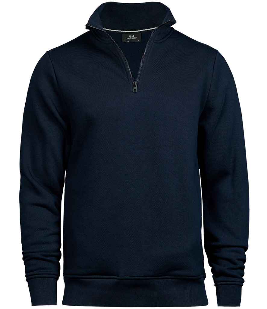 Tee Jays Half Zip Sweatshirt | Navy - Eg Clothing UK