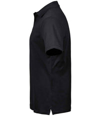 Tee Jays Heavy Cotton Piqué Polo Shirt | Black - Eg Clothing UK