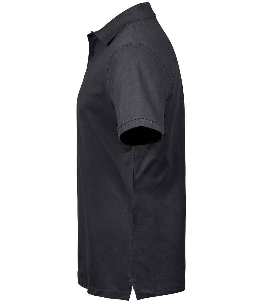 Tee Jays Heavy Cotton Piqué Polo Shirt | Dark Grey - Eg Clothing UK