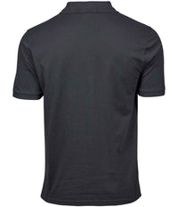 Tee Jays Heavy Cotton Piqué Polo Shirt | Dark Grey - Eg Clothing UK
