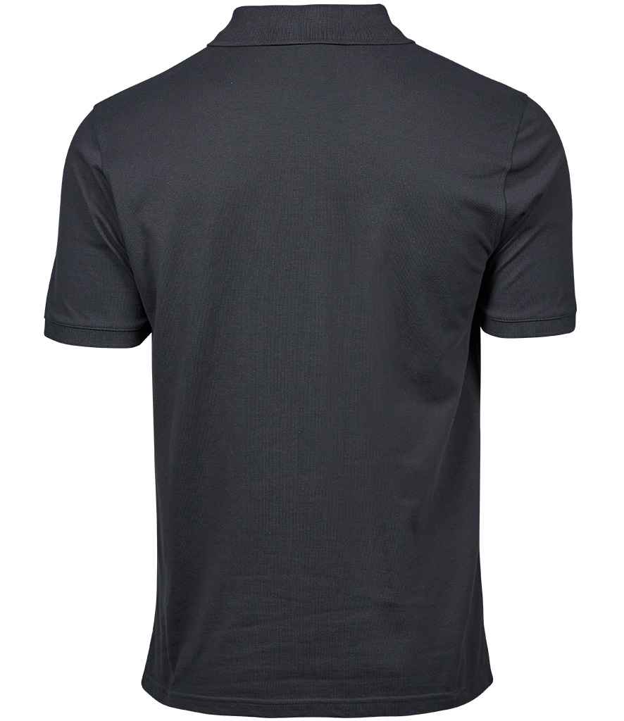 Tee Jays Heavy Cotton Piqué Polo Shirt | Dark Grey - Eg Clothing UK