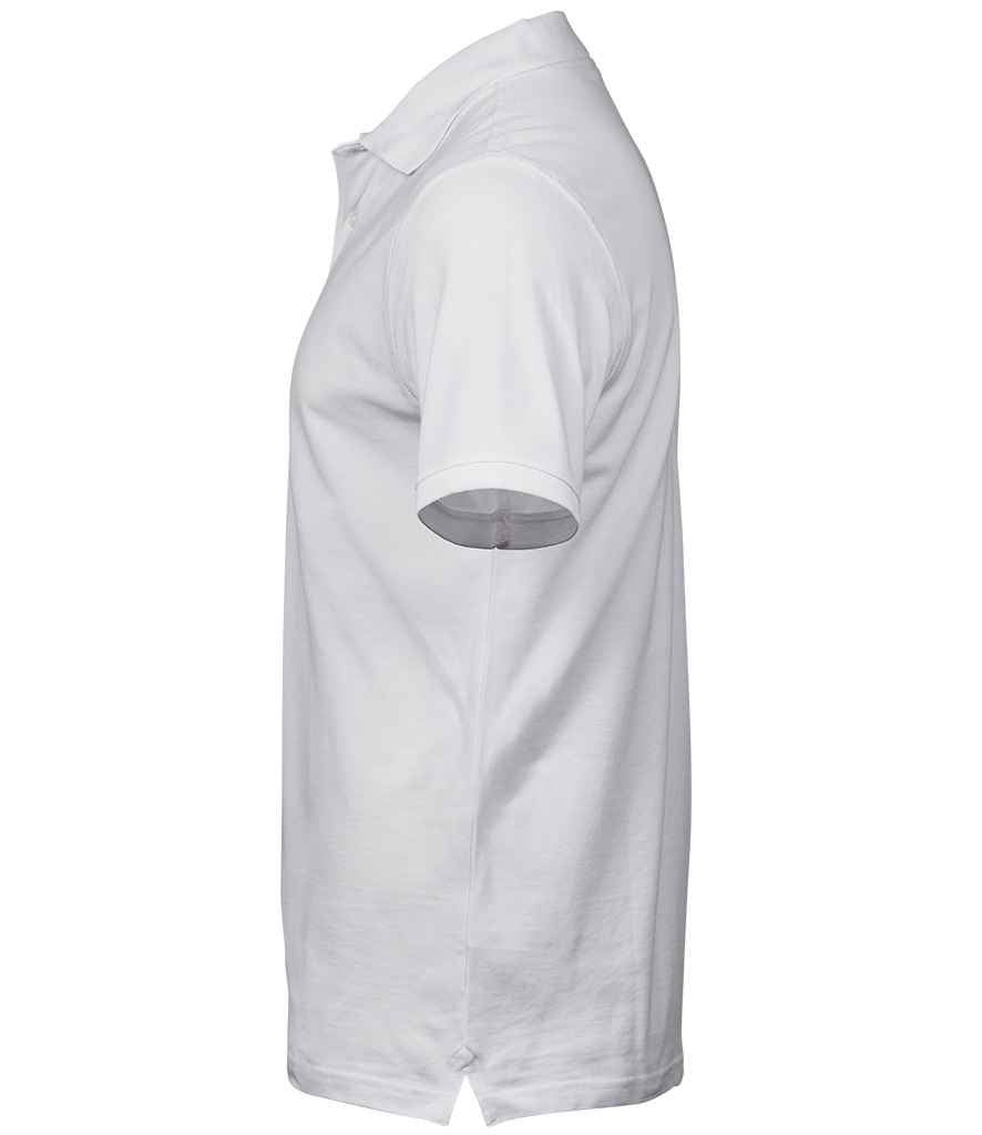 Tee Jays Heavy Cotton Piqué Polo Shirt | White - Eg Clothing UK