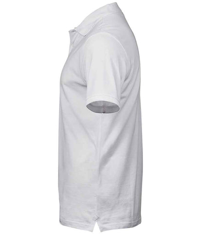 Tee Jays Heavy Cotton Piqué Polo Shirt | White - Eg Clothing UK