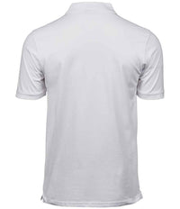 Tee Jays Heavy Cotton Piqué Polo Shirt | White - Eg Clothing UK