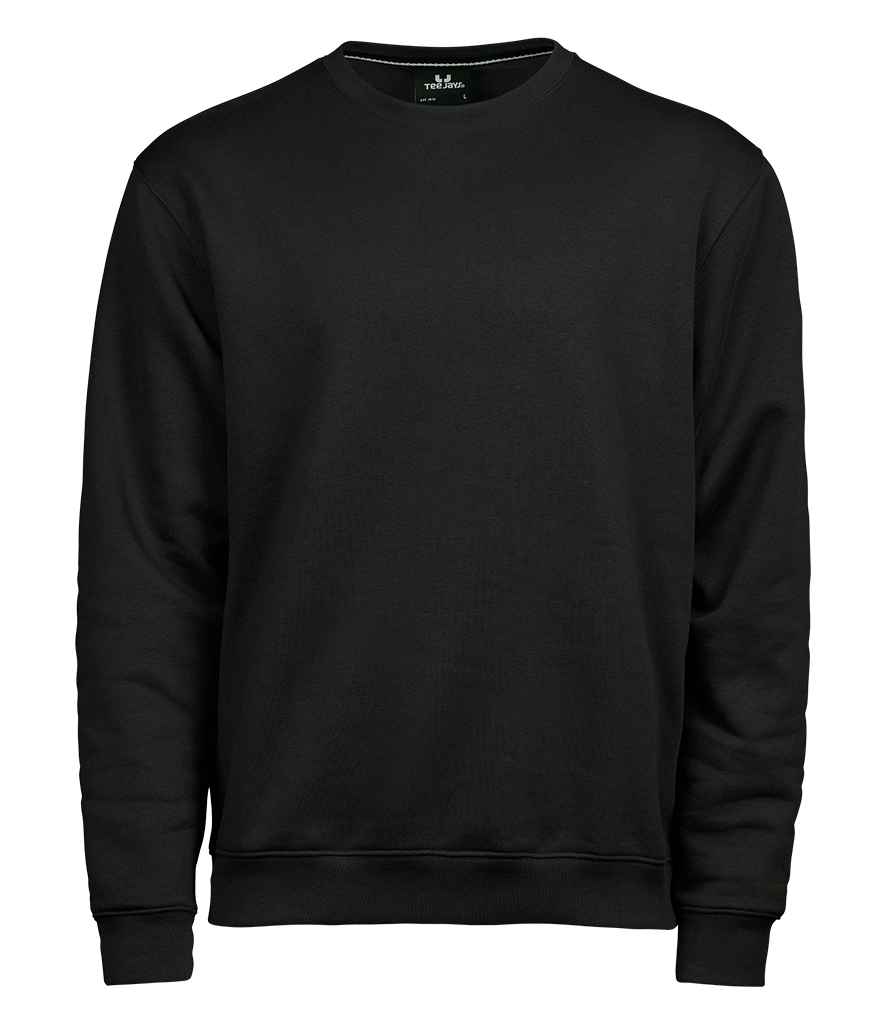 Tee Jays Heavy Sweatshirt | Black - Eg Clothing UK
